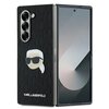 Etui KARL LAGERFELD Saffiano Monogram Head Pin do Samsung Galaxy Z Fold 6 Czarny