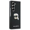 Etui KARL LAGERFELD Saffiano Monogram Head Pin do Samsung Galaxy Z Fold 6 Czarny Dominujący kolor Czarny