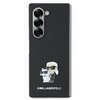 Etui KARL LAGERFELD Saffiano Metal Pin do Samsung Galaxy Z Fold 6 Czarny Seria telefonu Galaxy Z