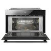 Kuchenka mikrofalowa AMICA AMMB34E1GVB średnica 34.5 cm pojemność 34 L MultiWave System Grill ChildLock Czarny Sposób otwierania drzwi Do dołu