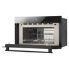 Kuchenka mikrofalowa AMICA AMMB34E1GVB średnica 34.5 cm pojemność 34 L MultiWave System Grill ChildLock Czarny Sterowanie Elektroniczne