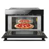 Kuchenka mikrofalowa AMICA AMMB34E1GVB średnica 34.5 cm pojemność 34 L MultiWave System Grill ChildLock Czarny Moc mikrofali [W] 900