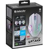 Mysz DEFENDER Katana GM-511 Biały Komunikacja z komputerem Bezprzewodowa