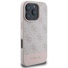 Etui GUESS 4G Bottom Stripe do Apple iPhone 16 Pro Różowy Seria telefonu iPhone