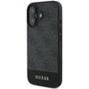Etui GUESS 4G Bottom Stripe do Apple iPhone 16 Plus Szary Seria telefonu iPhone