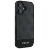 Etui GUESS 4G Bottom Stripe do Apple iPhone 16 Plus Szary Kompatybilność Apple iPhone 16 Plus