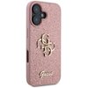 Etui GUESS Fixed Glitter Big 4G do Apple iPhone 16 Plus Różowy Kompatybilność Apple iPhone 16 Plus