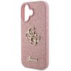 Etui GUESS Fixed Glitter Big 4G do Apple iPhone 16 Plus Różowy Typ Etui nakładka