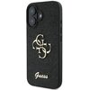 Etui GUESS Fixed Glitter Big 4G do Apple iPhone 16 Plus Czarny Seria telefonu iPhone