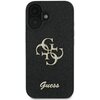 Etui GUESS Fixed Glitter Big 4G do Apple iPhone 16 Plus Czarny Model telefonu iPhone 16 Plus