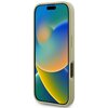 Etui GUESS Fixed Glitter Big 4G do Apple iPhone 16 Plus Złoty Dominujący kolor Złoty