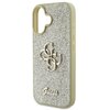 Etui GUESS Fixed Glitter Big 4G do Apple iPhone 16 Plus Złoty Typ Etui nakładka