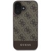 Etui GUESS 4G Bottom Stripe do Apple iPhone 16 Brązowy Model telefonu iPhone 16