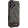 Etui GUESS 4G Bottom Stripe do Apple iPhone 16 Brązowy Marka telefonu Apple