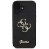 Etui GUESS Fixed Glitter Big 4G do Apple iPhone 16 Czarny Model telefonu iPhone 16