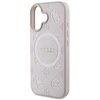 Etui GUESS Saffiano Peony Classic Logo MagSafe do Apple iPhone 16 Plus Różowy Typ Etui nakładka