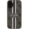 Etui GUESS 4G Printed Stripes MagSafe do Apple iPhone 16 Pro Max Brązowy Marka telefonu Apple