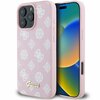 Etui GUESS Peony Script MagSafe do Apple iPhone 16 Pro Max Różowy