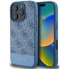 Etui GUESS 4G Bottom Stripe do Apple iPhone 16 Pro Max Niebieski