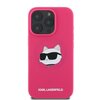 Etui KARL LAGERFELD Silicone Choupette Head Print MagSafe do Apple iPhone 16 Pro Fuksja Marka telefonu Apple