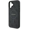 Etui GUESS 4G Ring Classic Logo MagSafe do Apple iPhone 16 Plus Czarny Typ Etui nakładka