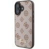 Etui GUESS Peony Script MagSafe do Apple iPhone 16 Brązowy Seria telefonu iPhone