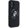 Etui KARL LAGERFELD Silicone KC Heads Ring MagSafe do Apple iPhone 16 Czarny Marka telefonu Apple