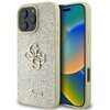 Etui GUESS Fixed Glitter Big 4G do Apple iPhone 16 Pro Max Złoty