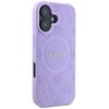 Etui GUESS Saffiano Peony Classic Logo MagSafe do Apple iPhone 16 Fioletowy Marka telefonu Apple