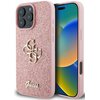 Etui GUESS Fixed Glitter Big 4G do Apple iPhone 16 Pro Max Różowy