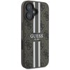 Etui GUESS 4G Printed Stripes MagSafe do Apple iPhone 16 Plus Brązowy Kompatybilność Apple iPhone 16 Plus