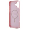 Etui GUESS Grained Ring MagSafe do Apple iPhone 16 Plus Różowy Marka telefonu Apple