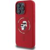 Etui KARL LAGERFELD Silicone KC Heads Ring MagSafe do Apple iPhone 16 Pro Max Czerwony Seria telefonu iPhone