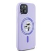 Etui KARL LAGERFELD Silicone KC Heads MagSafe do Apple iPhone 15 Fioletowy Marka telefonu Apple