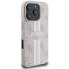 Etui GUESS 4G Printed Stripes MagSafe do Apple iPhone 16 Pro Max Różowy Marka telefonu Apple