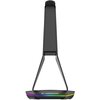 Stojak na słuchawki RAMPAGE Tower T14 RGB Wbudowany HUB USB, Wysokość 257 mm Czarny Długość kabla [m] 1.5