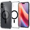 Etui SPIGEN Ultra Hybrid Mag MagSafe do Apple iPhone 16 Przezroczysto-czarny