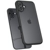 Etui SPIGEN Ultra Hybrid do Apple iPhone 16 Czarny Mat Dominujący kolor Czarny (matowy)
