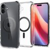 Etui SPIGEN Ultra Hybrid Mag MagSafe do Apple iPhone 16 Przezroczysto-czarny