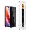 Szkło hartowane SPIGEN Glas.TR EZ Fit Privacy do Apple iPhone 16 Pro Max (2 szt.) Cechy dodatkowe Chroni przed zarysowaniami i uszkodzeniem