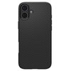 Etui SPIGEN Liquid Air do Apple iPhone 16 Plus Czarny Mat Seria telefonu iPhone