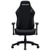 Fotel ANDA SEAT Luna L Czarny Materiał obicia Tkanina lniana AD Alpha