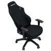 Fotel ANDA SEAT Luna L Czarny Regulowane oparcie Nie