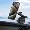 Uchwyt na telefon TECH-PROTECT N56 MagSafe Dashboard & Vent Czarny Uchwyt grawitacyjny Nie