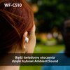 Słuchawki bezprzewodowe SONY WF-C510 Wodoodporne Biały Funkcje dodatkowe Korektor dźwięku