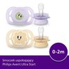 Smoczek PHILIPS AVENT Ultra Start SCF075/01 (2 sztuki) Wyposażenie 1 x etui