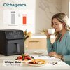 Air Fryer Frytkownica beztłuszczowa COSORI Premium II Czarny Funkcje dodatkowe Równomierne rozprowadzanie ciepła