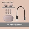 Słuchawki dokanałowe SONY WF1000XM5P.CE7 TWS ANC Wodoodporne Różowy Funkcje dodatkowe Google Fast Pair