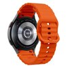Pasek TECH-PROTECT Silicone Sport do Samsung Galaxy Watch 4/5/5 Pro/6/FE Pomarańczowy Materiał Silikon