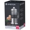 Zaparzacz AMBITION Larissa Pasy 600 ml Wykonanie Szkło żaroodporne